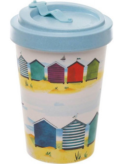 Chic Mic Ποτήρι Bamboo με Καπάκι Portside Beach 1ml BAMB62