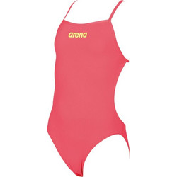 Arena Solid Lightech Αθλητικό Παιδικό Μαγιό Ολόσωμο για Κορίτσι Ροζ 2A264-476