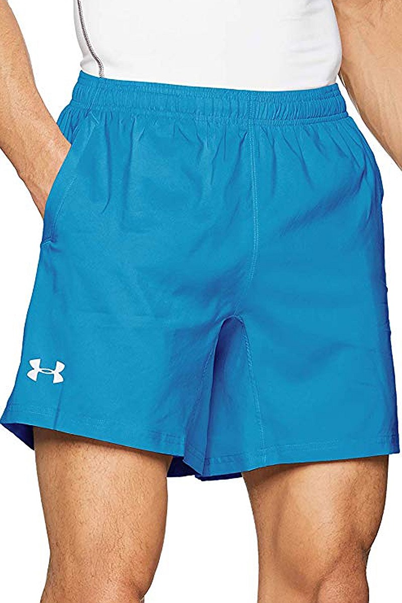 men's ua speed stride solid 18 cm shorts