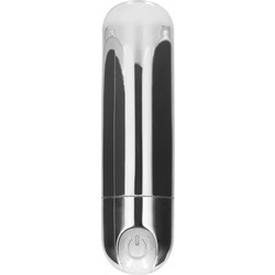 Shots Toys Speed Bullet Δονητής Bullet 7.7cm Ασημί