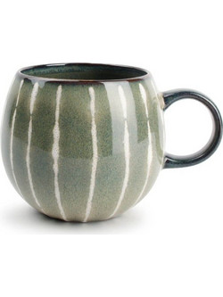 Κούπα Stoneware πράσινη 400 ml Muggies