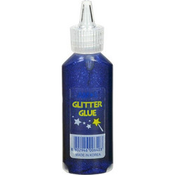 Glitter glue Amos 22 ml μπλε