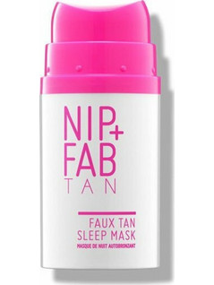Nip + Fab Tan Faux Tan Sleep Κρεμώδης Μάσκα Προσώπου 50ml