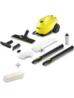 Karcher SC 3 EasyFix + Σετ Αναλώσιμα Πανάκια 1.513-121.0