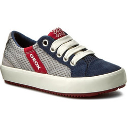 Geox Alonisso Παιδικά Sneakers Ανθρακί J642CA01422C0665