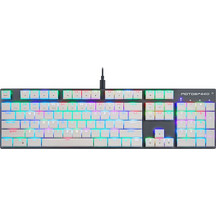 Motospeed CK94 Μηχανικό Gaming Πληκτρολόγιο με Kailh Short Διακόπτες RGB White