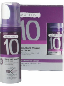 Morfose 10 Color Lock Αφρός Μαλλιών για Δυνατό Κράτημα 50ml