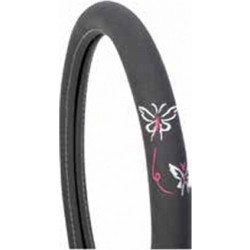 ΚΑΛΥΜΜΑ ΤΙΜΟΝΙΟΥ 37-43cm ΓΚΡΙ ΜΕ ΠΕΤΑΛΟΥΔΕΣ BUTTERFLY