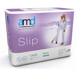 AMD Slip Maxi Large Πάνες Ακράτειας 5 Σταγόνες 20τμχ