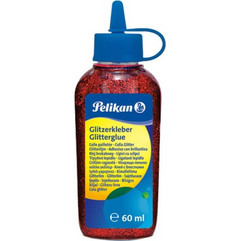 Pelikan Κόλλα Glitter 60ml Κόκκινη (300384)