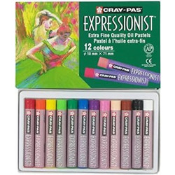Λαδοπαστέλ SAKURA CRAY-PAS EXPRESSIONIST XLP12 EXTRA FINE