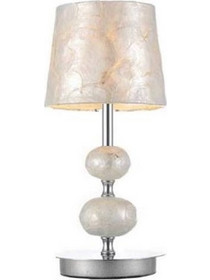 Sunlight NC1037T-1 Πορτατίφ Ε27 Μπεζ Ασημί Φ15xΥ38cm