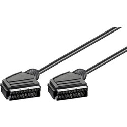 GOOBAY καλώδιο Scart 21pin σε Scart 21pin 50176, 5m, μαύρο