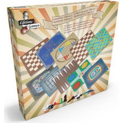 Lifetime Games 100 Games In Box Επιτραπέζιο Παιχνίδι για 8+ Ετών για 2-4 Παίκτες