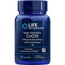 Life Extension Super-Absorbable CoQ10 100mg 60 Μαλακές Κάψουλες