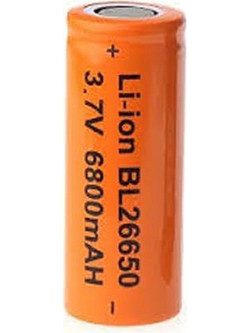 Επαναφορτιζόμενη μπαταρία λιθίου Li-ion BL26650 3,7 V 6800mAH