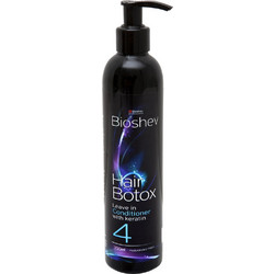 Bioshev Keratin Botox Leave in Conditioner Κρέμα για Όγκο Επανόρθωση & Φριζάρισμα για Ταλαιπωρημένα Μαλλιά 300ml