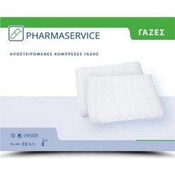 Pharmaservice Αποστειρωμένες Γάζες 15x30cm 12τμχ