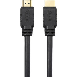 Powertech Καλώδιο HDMI 1.4 HDMI Male to HDMI Male 5m Black CAB-H129
