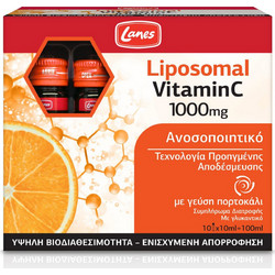 Lanes Liposomal Vitamin C 1000mg Orange 10x10ml