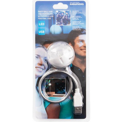 GRUNDIG 12958 PARTY BALL USB με πολύχρωμα φώτα LED για πάρτι