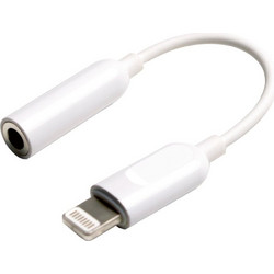 Grixx Adapter Lightning to 3.5mm Jack White