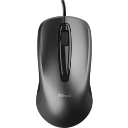 Trust Carve Ενσύρματο Ποντίκι Black