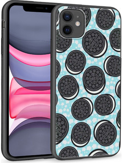 Θήκη iPhone 11 Black TPU - Cookies