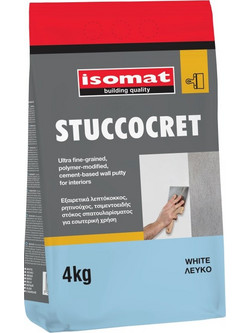 STUCCOCRET ΣΤΟΚΟΣ ΣΠΑΤΟΥΛΑΡΙΣΜΑΤΟΣ 4KG (3b)
