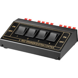 GOOBAY switch 4 σετ ηχείων 11934, έως 200W, μαύρο