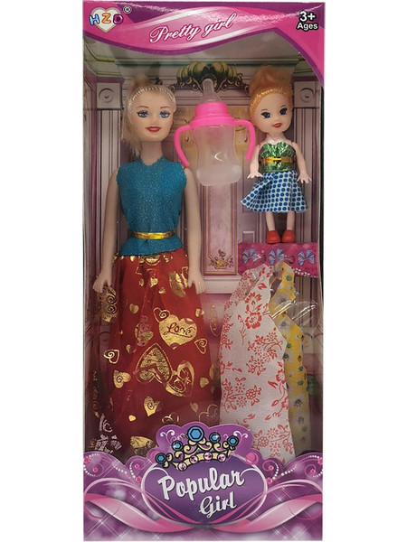 ToyMarkt Popular Girl & Κουκλάκι & Φορέματα