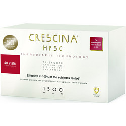 Labo Crescina HFSC 100% 1300 Man Αμπούλες Ανάπτυξης κατά της Τριχόπτωσης 20+20τμχ