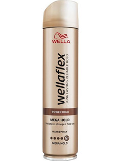 Wella Wellaflex Power Halt Mega Hold Λακ Μαλλιών Πολύ Δυνατό Κράτημα 400ml