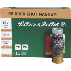 Sellier & Bellot Buckshot Magnum 41βολα 25τμχ