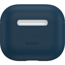 Θήκη Baseus super thin silicone case for Apple AirPods 3 blue (WIAPPOD-CBZ03)