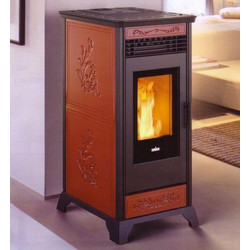 Ravelli HRV 120 Style Σόμπα Pellet Καλοριφέρ Αερόθερμη 15kW