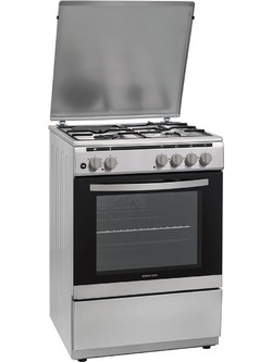 United UFG-60302 Κουζίνα Ηλεκτρική 65lt με Εστίες Αερίου 60cm