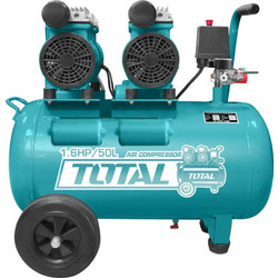 Total TCS2150502 Κομπρεσέρ Αέρος Μονοφασικό 50lt 1.6hp