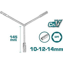 TOTAL ΕΠΑΓΓΕΛΜΑΤΙΚΟ ΤΑΦ Y 10-12-14mm (THYSW101214)