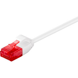 Goobay U/UTP Cat.6 Καλώδιο Δικτύου Ethernet 0.5m White 93691