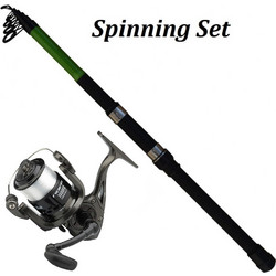 Καλάμι & Μηχανισμός Set Spin 10-30gr 2.40m