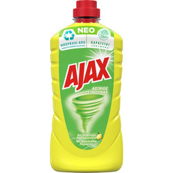 Ajax Άσπρος Σίφουνας Υγρό Γενικής Χρήσης Λεμόνι 1lt