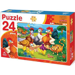 Παιδικό Puzzle Deico Κοτούλες 24 Κομμάτια 61430AN04