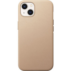 Nomad Leather Back Cover with MagSafe Natural (iPhone 13)