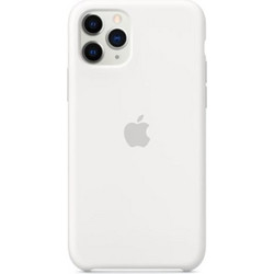 Apple Silicone Case White (iPhone 11 Pro)
