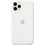 Apple Silicone Case White (iPhone 11 Pro)