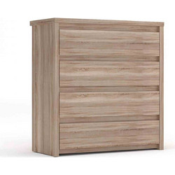 Συρταριέρα Norton Sonoma 87X40X91.5 cm TO-NORT4S Μελαμίνη