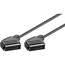 GOOBAY καλώδιο Scart 21pin σε Scart 21pin 11702, 1.5m, μαύρο