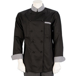 Ζακέτα chef μακρυμάνικη από καπαρντίνα με τσεπάκι στο μανίκι και στο στήθος MARK711