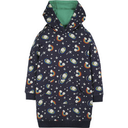 Frugi Rainbows Παιδικό Φόρεμα Navy Μπλε DRA138ILS